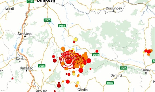 Balıkesir Sındırgı'da 4.7 büyüklüğünde deprem