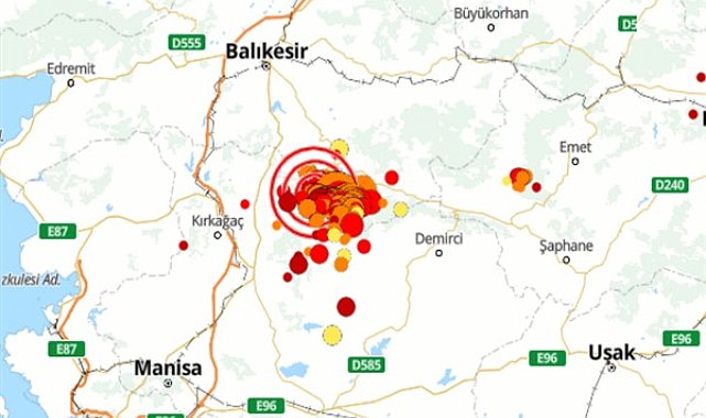 Balıkesir Sındırgı'da 4.8 büyüklüğünde deprem