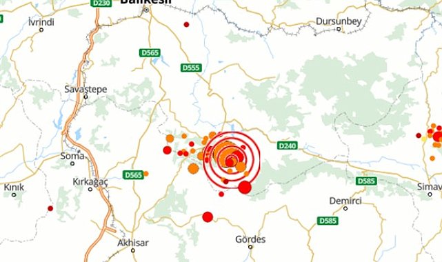 Balıkesir Sındırgı'da artçı depremler sürüyor