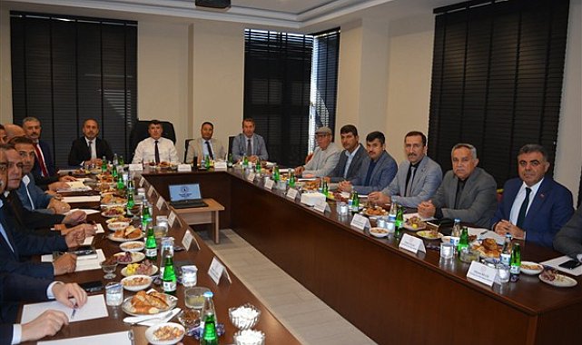 Belen’de İlçe Milli Eğitim Müdürleri Toplantısı yapıldı