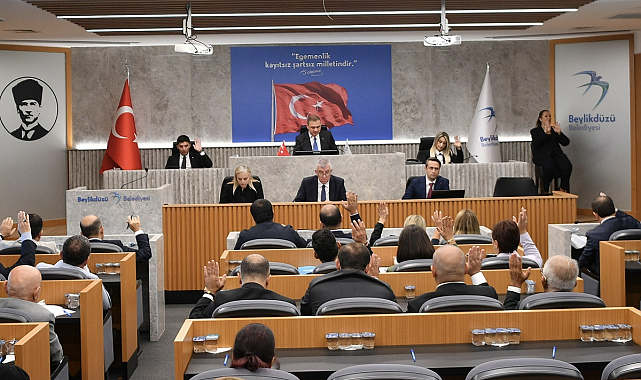 Beylikdüzü Belediyesi Ekim ayı Meclisi toplandı