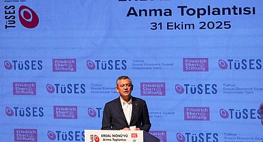 CHP Genel Başkanı Özel, TÜSES Erdal İnönü’yü Anma Toplantısına katıldı