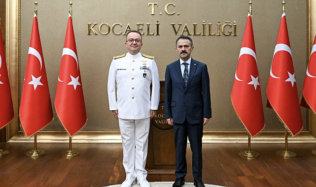 Deniz Hava Komutanı Tümamiral Eser’ten Vali Aktaş’a ziyaret