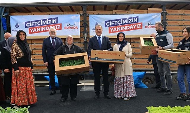 İBB, çiftçi ve arıcılara yem ve fide desteğini sürdürüyor