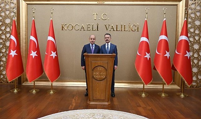 İçişleri Bakan Yardımcısı Aktaş, Kocaeli Valisi Aktaş'ı ziyaret etti