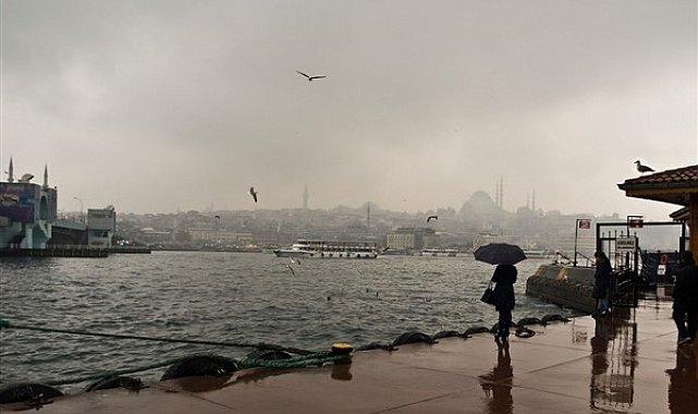 İstanbul’da fırtına ve kuvvetli sağanak yağış bekleniyor