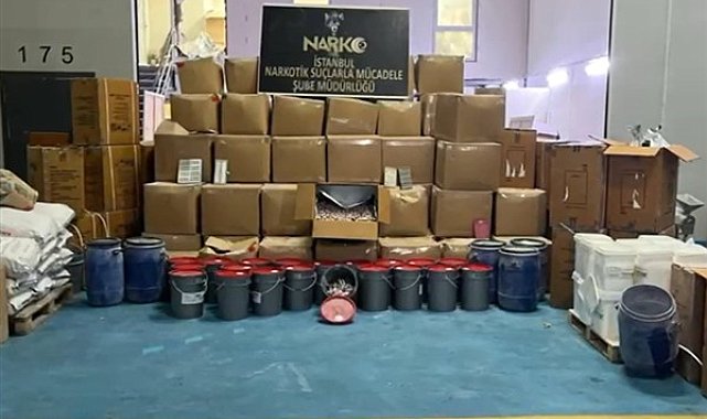 İstanbul’da uyuşturucu operasyonu