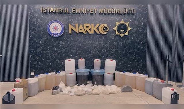 İstanbul’da uyuşturucu operasyonu