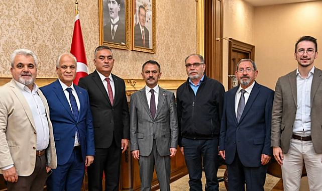Kocaeli Orta Anadolu İl Dernekleri Platformu’ndan Vali Aktaş’a ziyaret