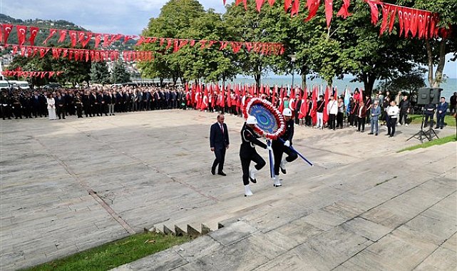Ordu'da Cumhuriyet Bayramı kutlamaları başladı