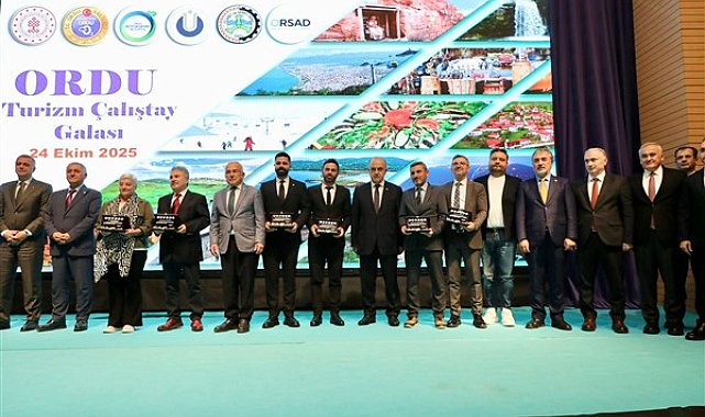 Ordu Turizm Çalıştayı’nın galası yapıldı