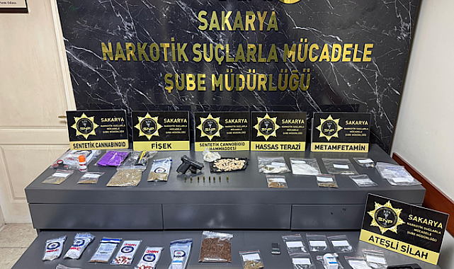 Sakarya’da uyuşturucu operasyonu