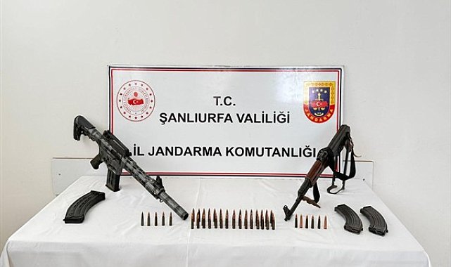 Şanlıurfa'da ruhsatsız silah operasyonu