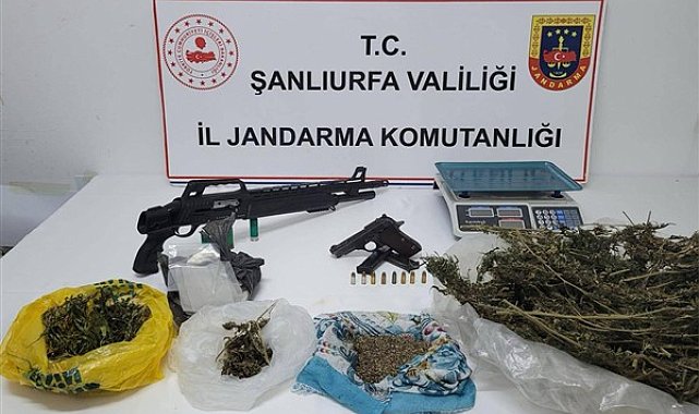 Şanlıurfa'da uyuşturucu operasyonu
