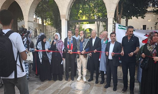 Şanlıurfa'da “Zulmü Fırçala” resim çalışması yapıldı