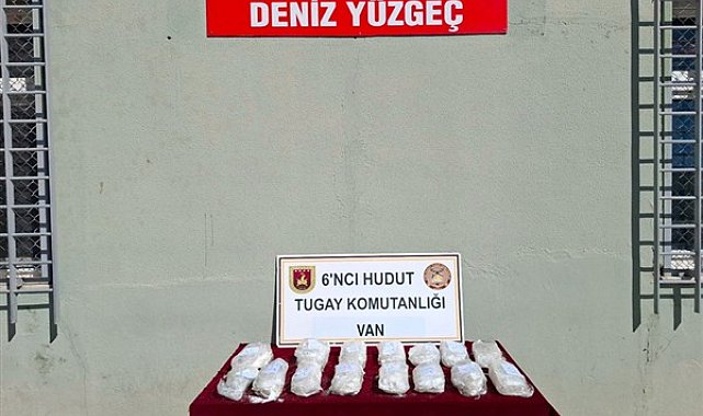 Van’da 18 kilo 544 gram uyuşturucu ele geçirildi