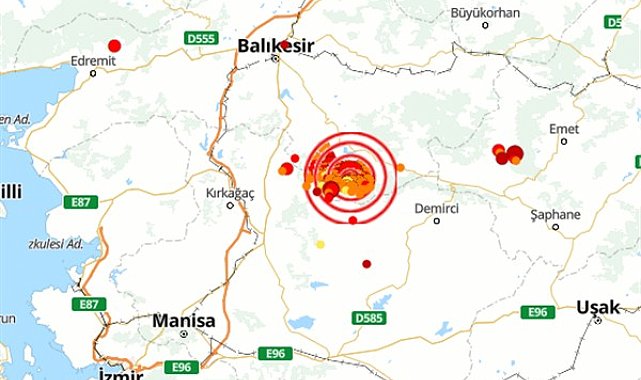Balıkesir'de deprem