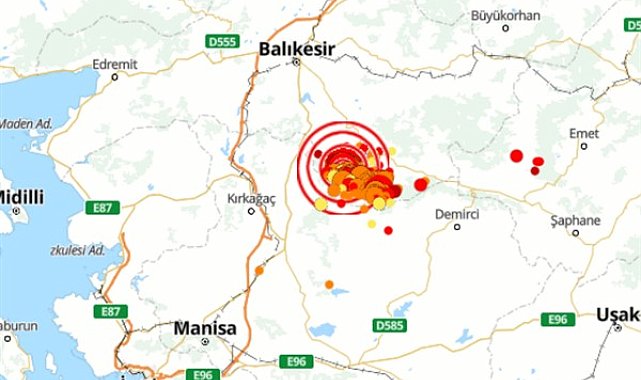 Balıkesir’de deprem