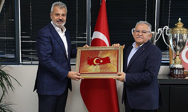 Başkan Büyükkılıç’tan Vali Masatlı ve Başkan Öntürk’e ziyaret