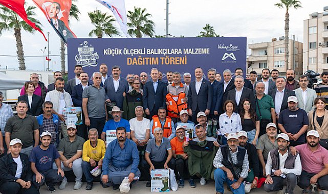 Başkan Seçer’den küçük ölçekli balıkçılara malzeme desteği