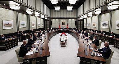 Cumhurbaşkanlığı kabinesi Cumhurbaşkanlığı Külliyesi’nde toplandı