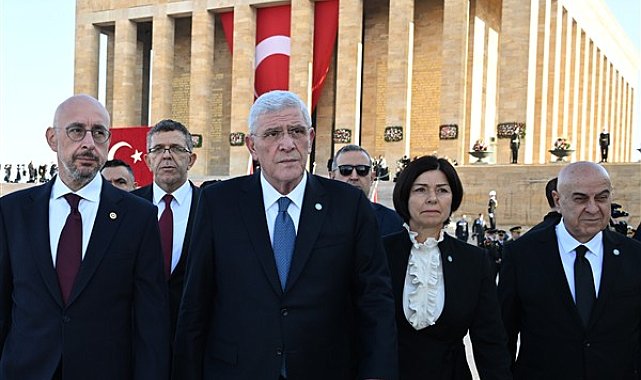 Dervişoğlu, Anıtkabir'deki törene katıldı