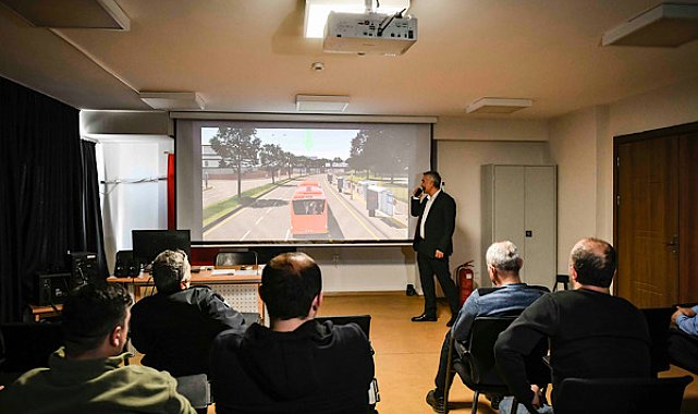 EGO’dan yapay zeka destekli otobüs simülasyonu