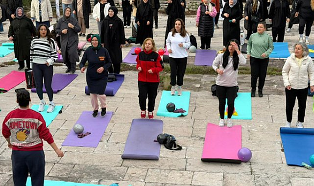 Karabük’te Sağlıklı Yaşam Egzersizleri kursu sürüyor
