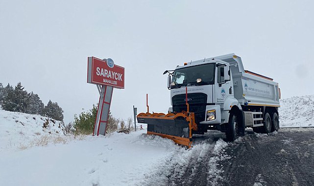 Kayseri'de kış öncesi hazırlıklar tamamlandı