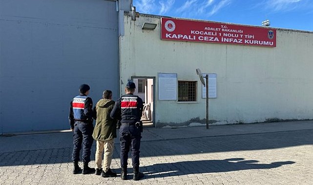 Kocaeli’de 25 yıl 9 ay hapis cezası bulunan şahıs yakalandı