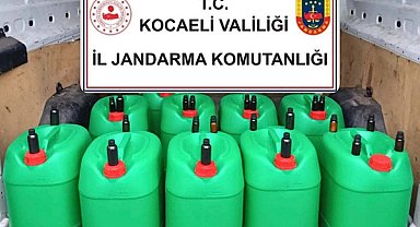 Kocaeli’de kaçak içki operasyonu