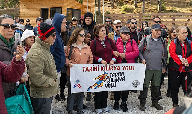 Mersin’de Tarihi Kilikya Yolu Yürüyüşü Çamlıyayla rotasında gerçekleştirildi