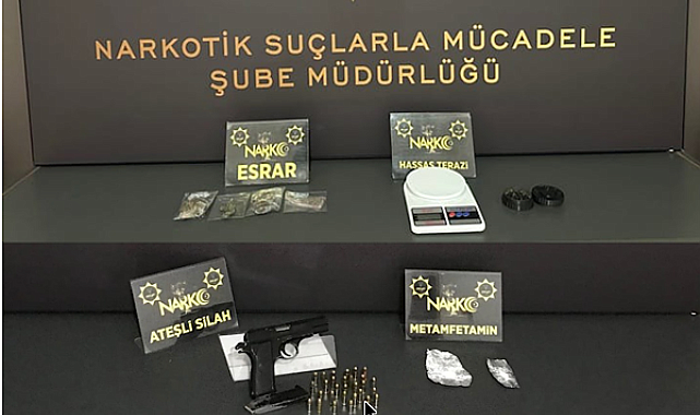Rize’de uyuşturucu operasyonu