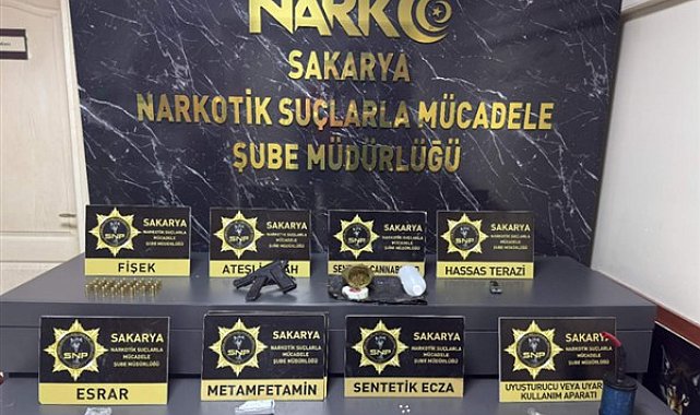 Sakarya’da uyuşturucu operasyonu