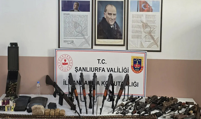 Şanlıurfa’da silah kaçakçılığı operasyonu