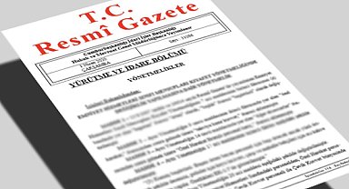 Bazı il ve mahkemelerin yargı çevreleri yeniden belirlendi