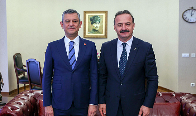 CHP Genel Başkanı Özel, Anahtar Parti Genel Başkanı Ağıralioğlu ile görüştü
