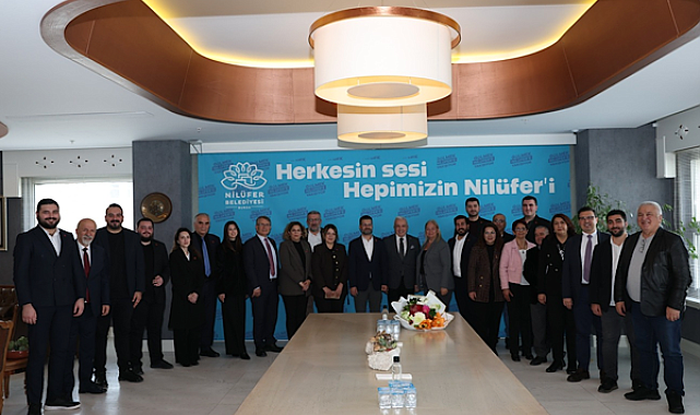 CHP Nilüfer İlçe Yönetimi, Başkan Özdemir’i ziyaret etti