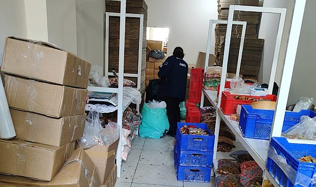 Esenyurt’ta kaçak şekerleme atölyesi kapatıldı