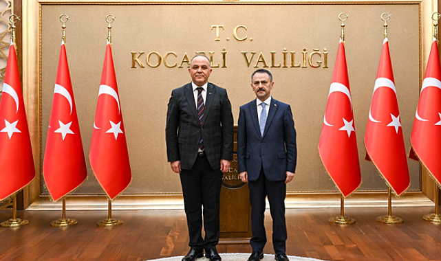 Kocaeli Valisi Aktaş'a ziyaretler