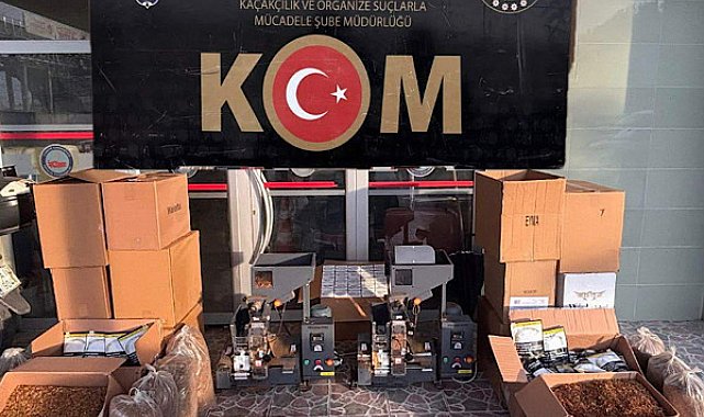 Sakarya’da kaçak tütün operasyonu