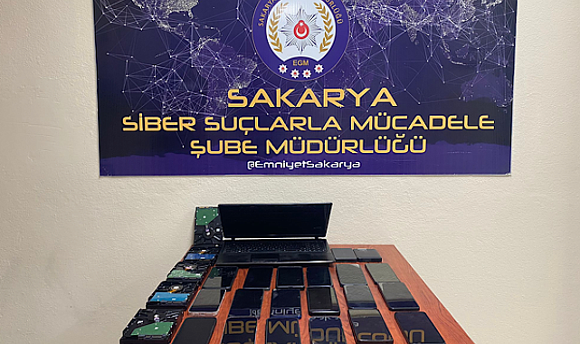 Sakarya merkezli 7 ilde “Nitelikli Dolandırıcılık” operasyonu