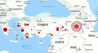 Van’da 4.5 büyüklüğünde deprem