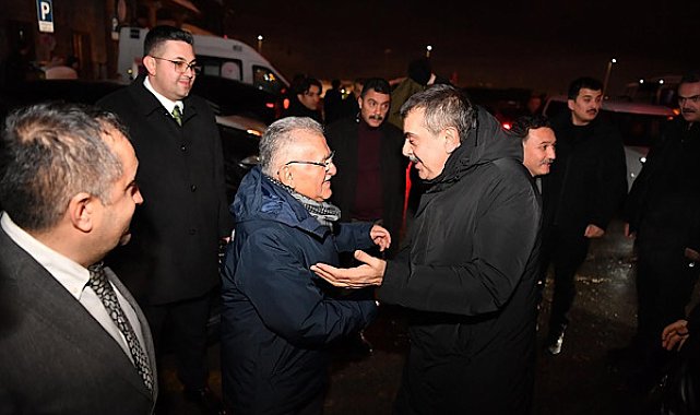 Başkan Büyükkılıç, Bakan Tekin’i Erciyes’te ağırladı