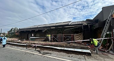 Boğaz'daki kaçak yapıların yıkımları sürdürülüyor