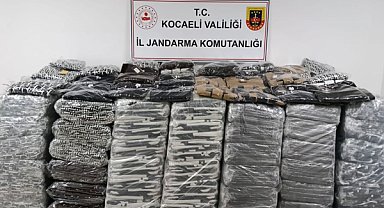 Kocaeli’nde bin 90 sahte giyim malzemesi ele geçirildi