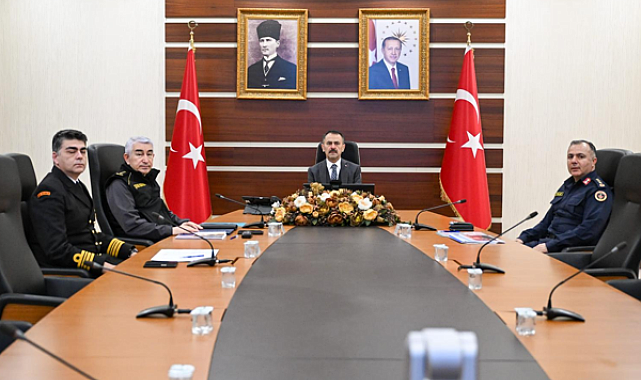 Kocaeli Valisi Aktaş, VKS toplantısına katıldı