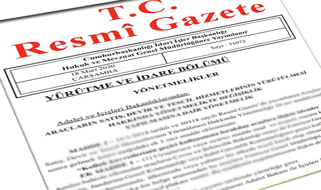 Resmi Gazete başlıkları