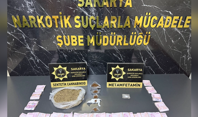 Sakarya’da uyuşturucu operasyonu