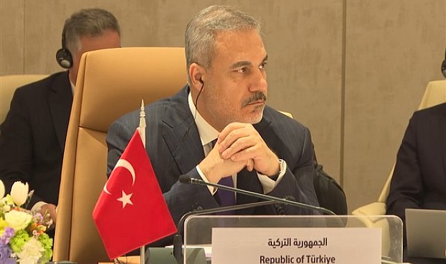 Bakan Fidan: Adil bir çözüm ve gelecek için çalışmaya devam edeceğiz